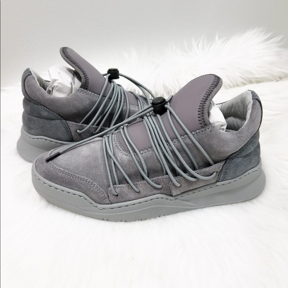 Filling Pieces Lee Grey Sneakers Women Size 5 Brand New Unique Designer Sneakers